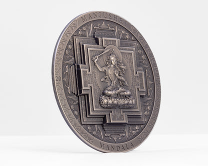 Mongolia - Archeology & Symbolism - Manjushri Mandala Antiqued