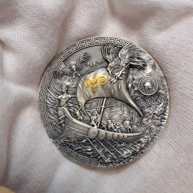 Niue - Argonauts Argo Ship 2 oz