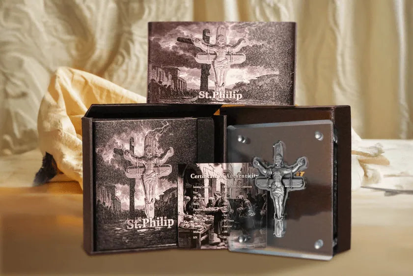 Cameroon - Saint Philip 12 Apostle Series ANTIQUED - 2 oz