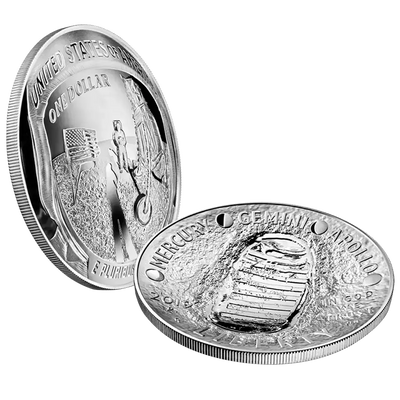 America - 50 Years Moon Landing - Apollo 11 - 5 oz