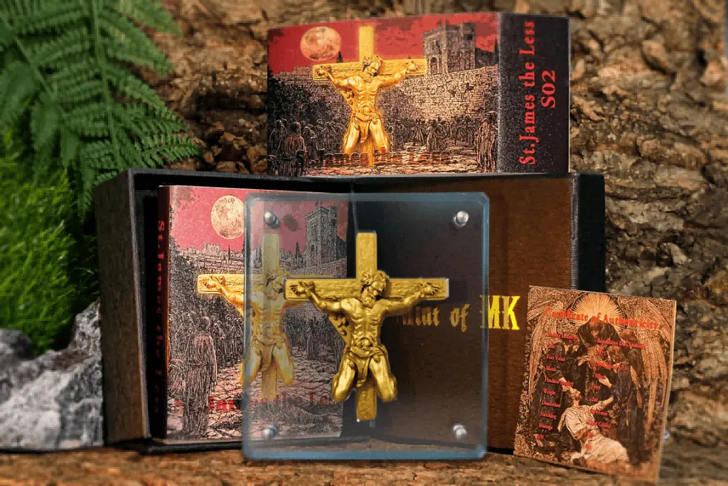 Cameroon - Saint James the Less 12 Apostle Series GILDED - 2 oz