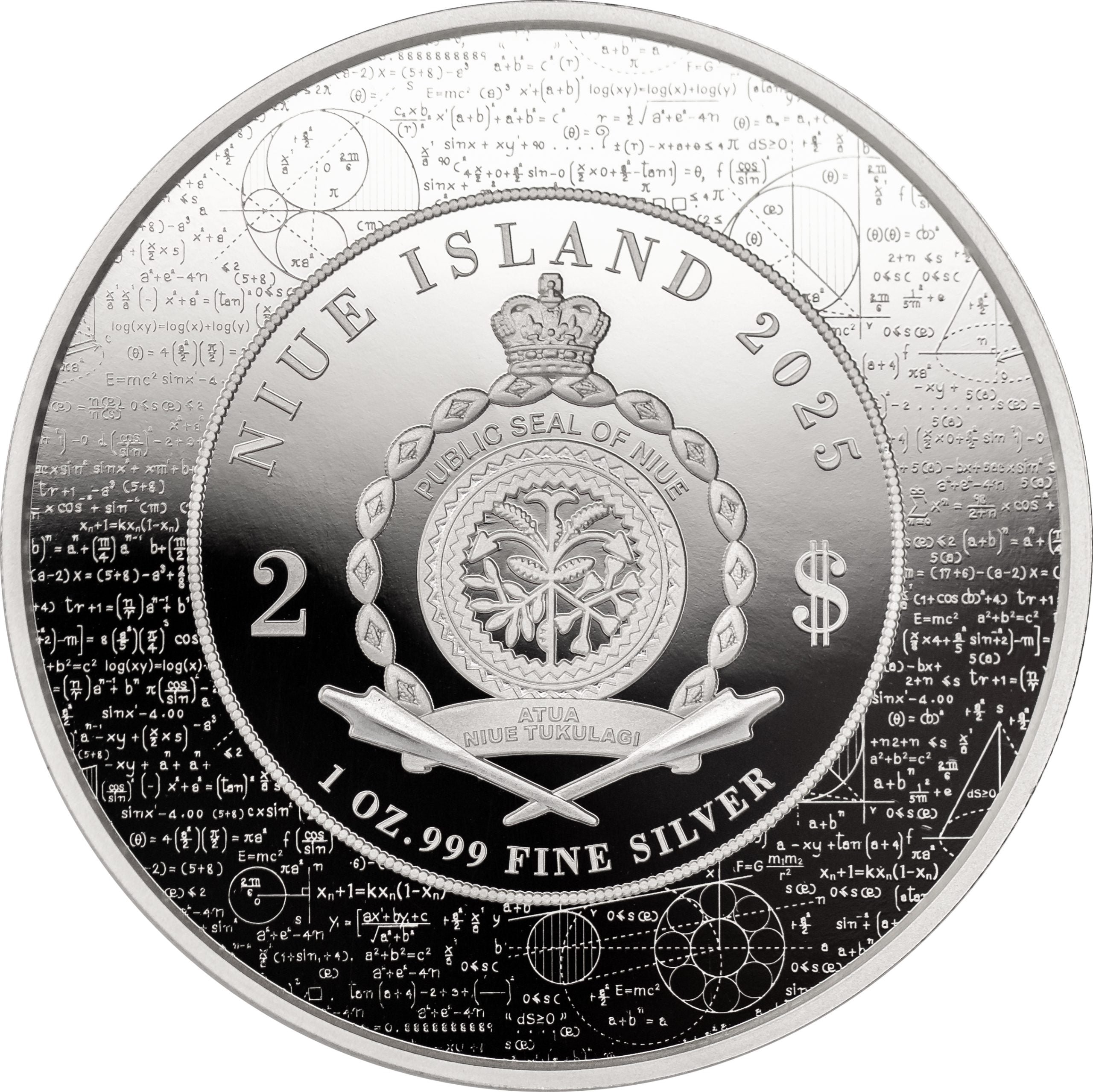 Niue - Isaac Newton - Science Explained - 1 oz