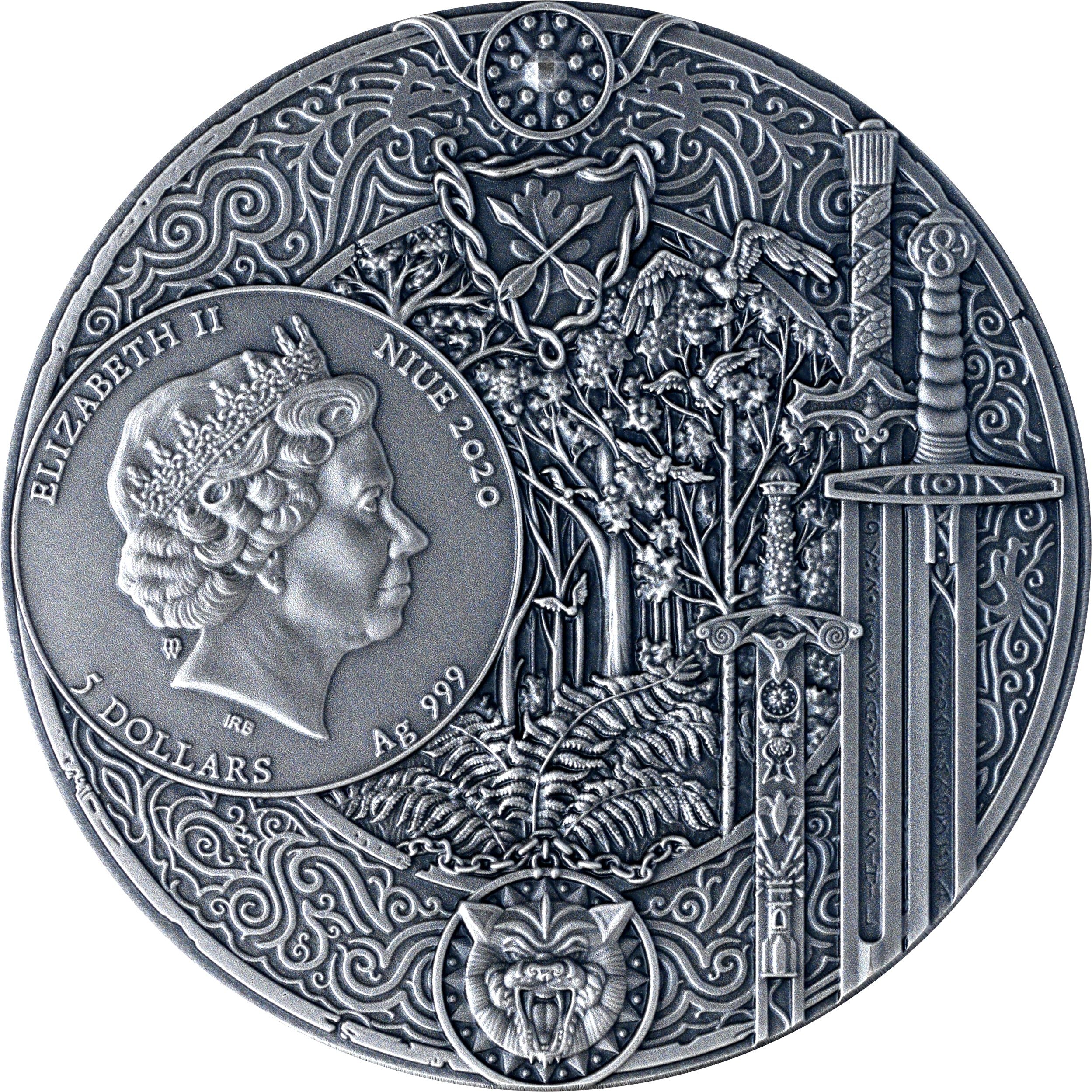 Niue - The Witcher series - 3 x 2 oz