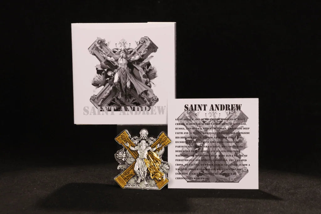 Cameroon - Saint Andrew 12 Apostle Series ANTIQUE - 2 oz