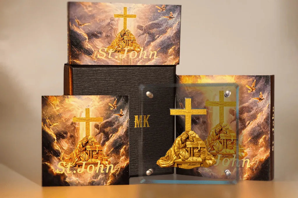 Cameroon - Saint John 12 Apostle Series GILDED - 2 oz