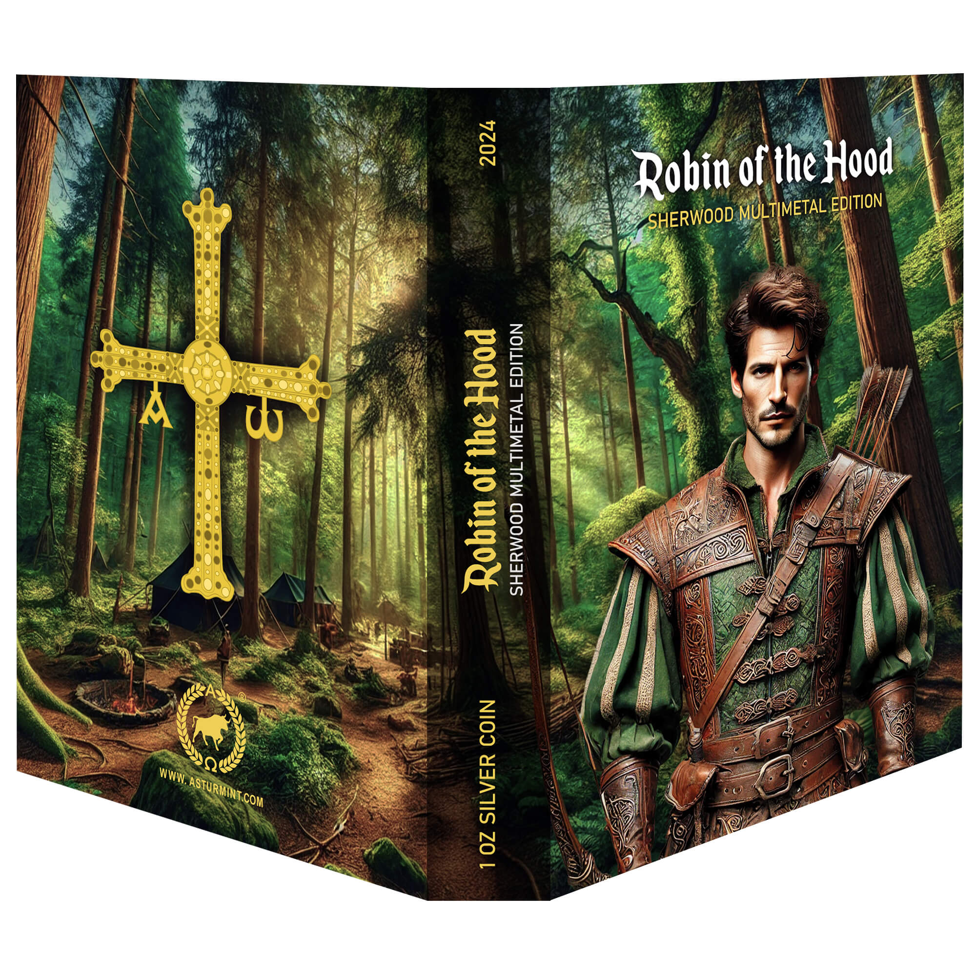 Cameroon - Sherwood - Robin of the Hood - Multimetal - 1 oz