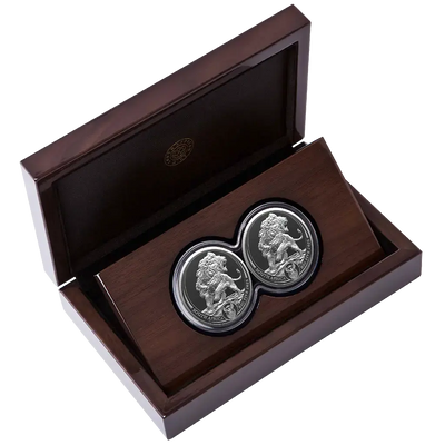 Südafrika - Big Five III - Löwe - Double Capsule - 2 oz
