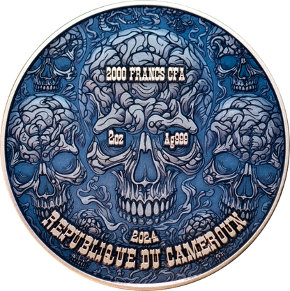 Cameroon - Zombified Samurai Glow in the Dark - 2 oz