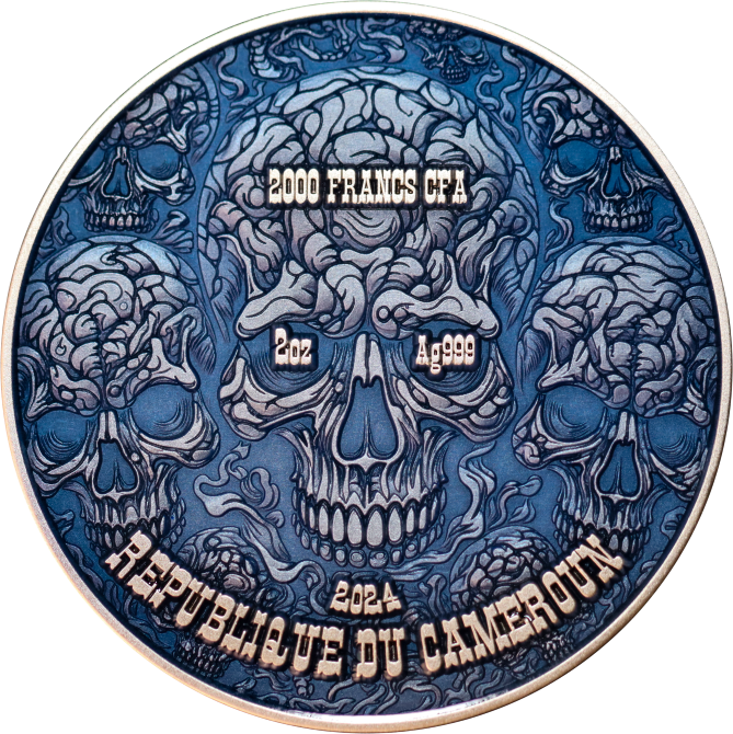 Cameroon - Zombified Samurai Glow in the Dark - 2 oz