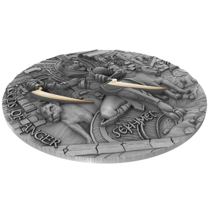 Niue – Gods of Anger Sekhmet 2 oz