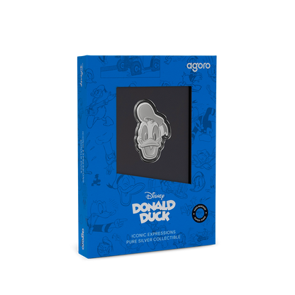 Niue - Mickey and Friends - Iconic Expressions - Donald Duck - 1/2 oz