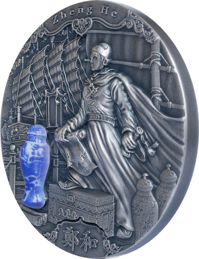 Niue - Zheng He / Berühmte Entdecker - 2 oz