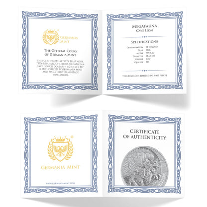 Liberia - Cave Lion Megafauna - 1 oz
