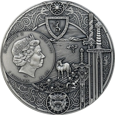 Niue - The Witcher Time of Contempt 2 oz
