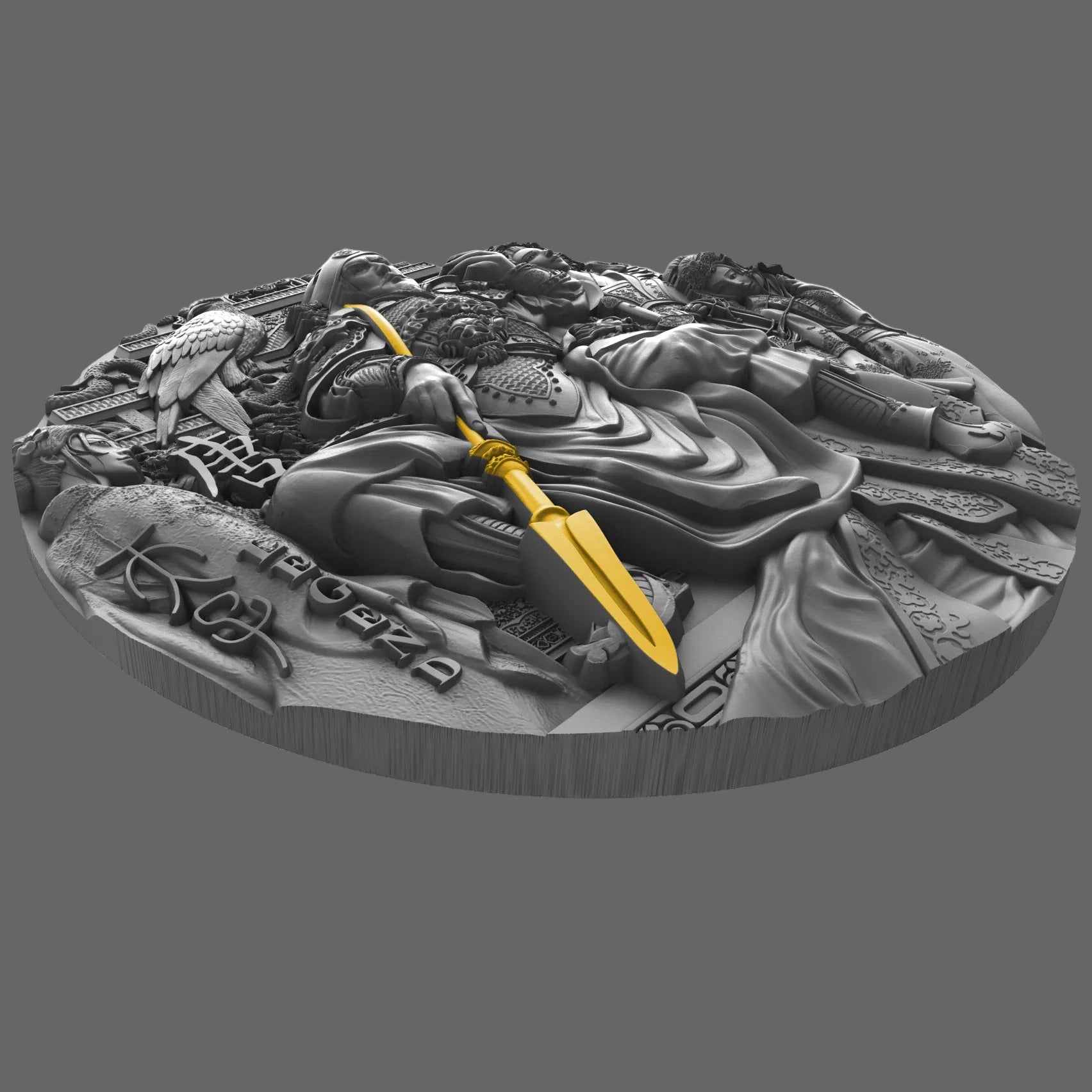 Niue - Taizong of Tang Legends of the Great Chinese Emperors 2 oz