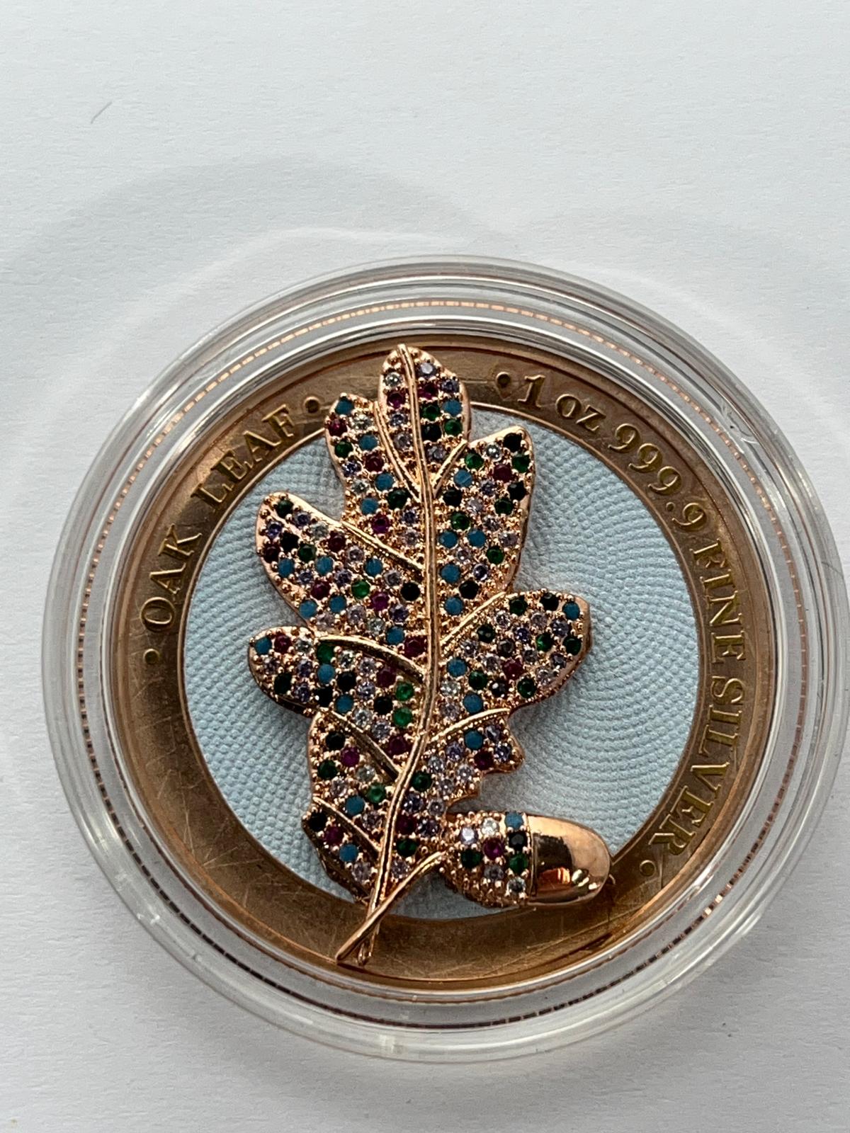 Oak Leaf Bejeweled (Mixed) - 1 oz