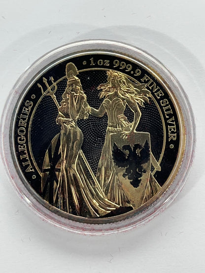 Allegories Gold & Black Varnish - 1 oz