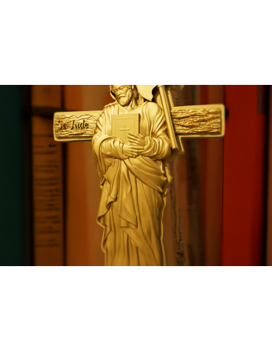 Cameroon - Saint Jude 12 Apostle Series GILDED - 2 oz