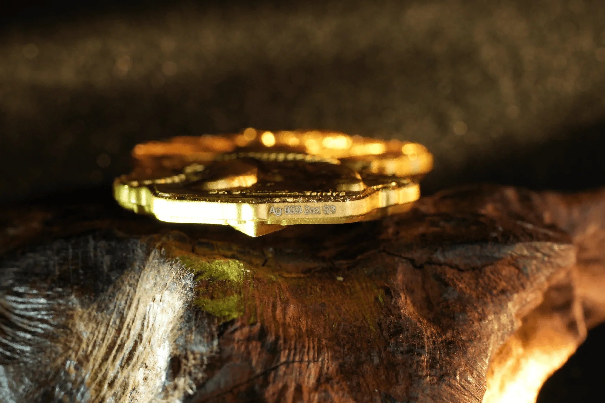 Cameroon - Saint Simon 12 Apostle Series GILDED - 2 oz