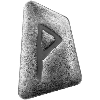 2023 Germania Runes - Wunjo 1 oz Silver Ennobled Cast Bar
