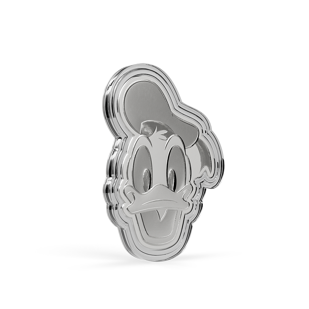 Niue - Mickey and Friends - Iconic Expressions - Donald Duck - 1/2 oz