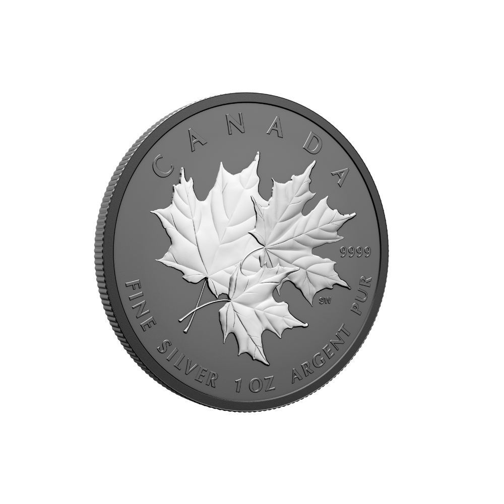 Canada - Fine Silver Coin - Triple Maple