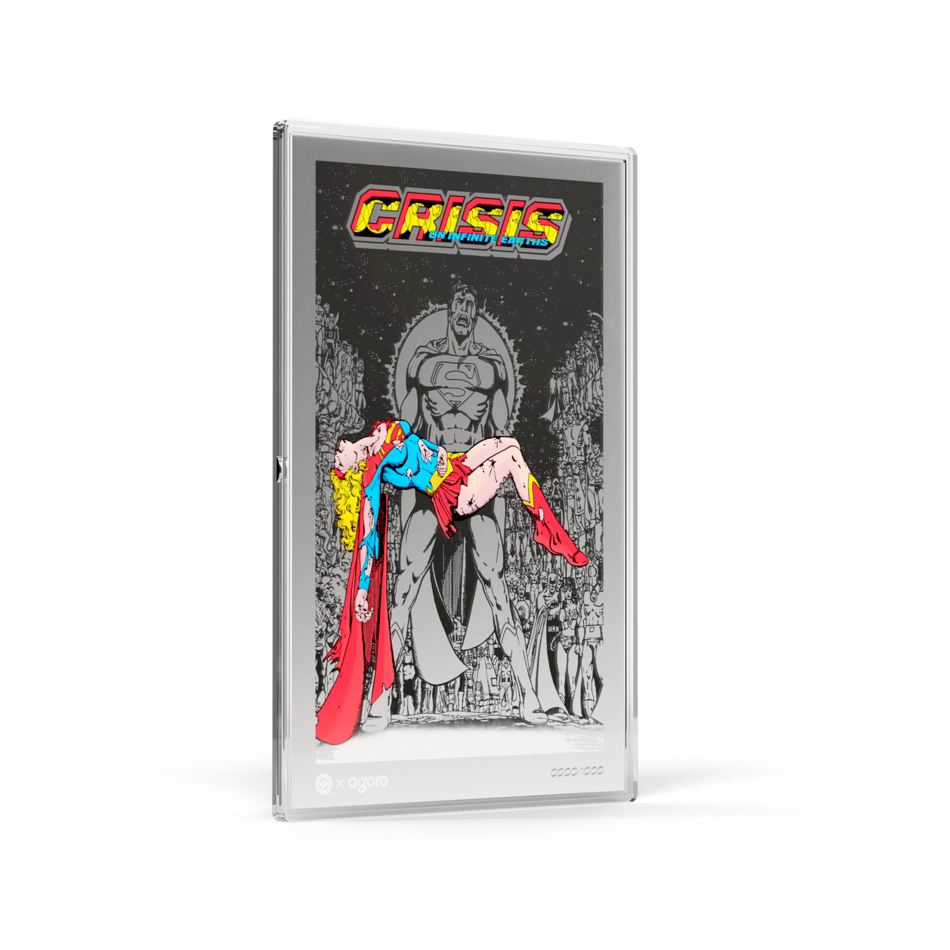 Niue - Superman - Crisis on Infinite Earths #7 - Death of Supergirl with Chase