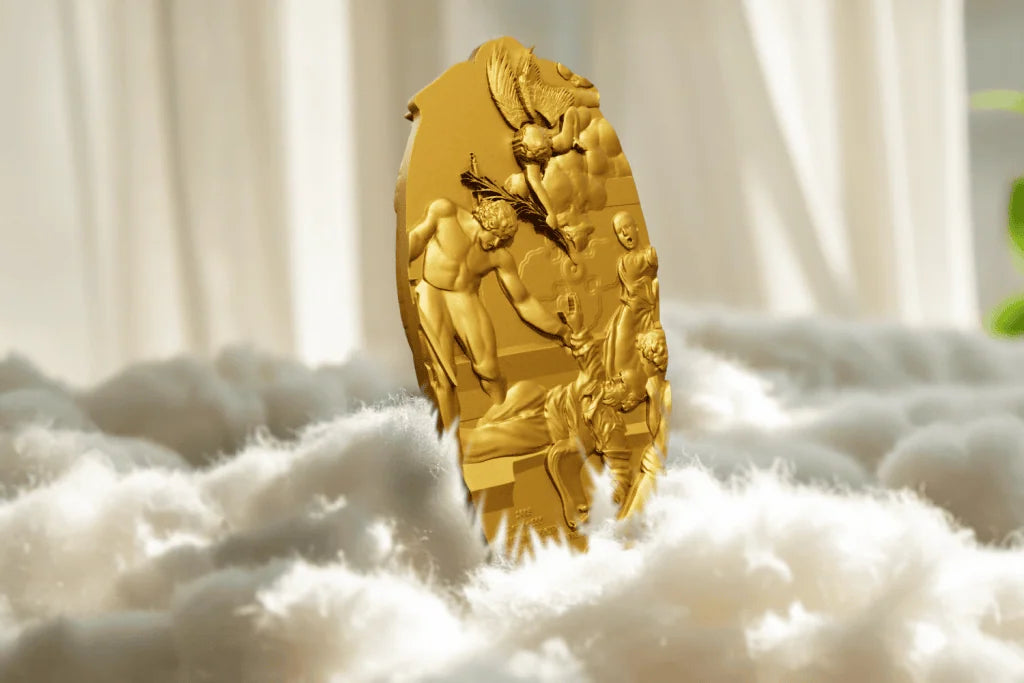 Cameroon - Saint Matthew 12 Apostle Series GILDED - 2 oz