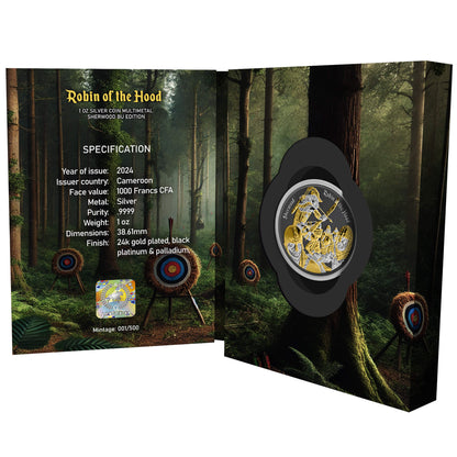 Cameroon - Sherwood - Robin of the Hood - Multimetal - 1 oz