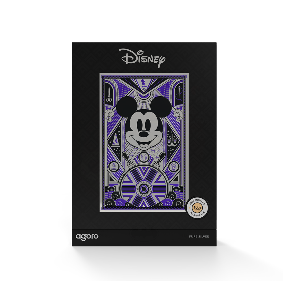 Niue - Disney - Mickey Mouse: Art Deco Foil With Chase