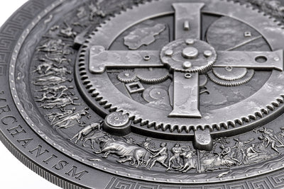 Cook Islands - Antikythera Mechanism Antiqued – Archeology & Symbolism - 3 oz