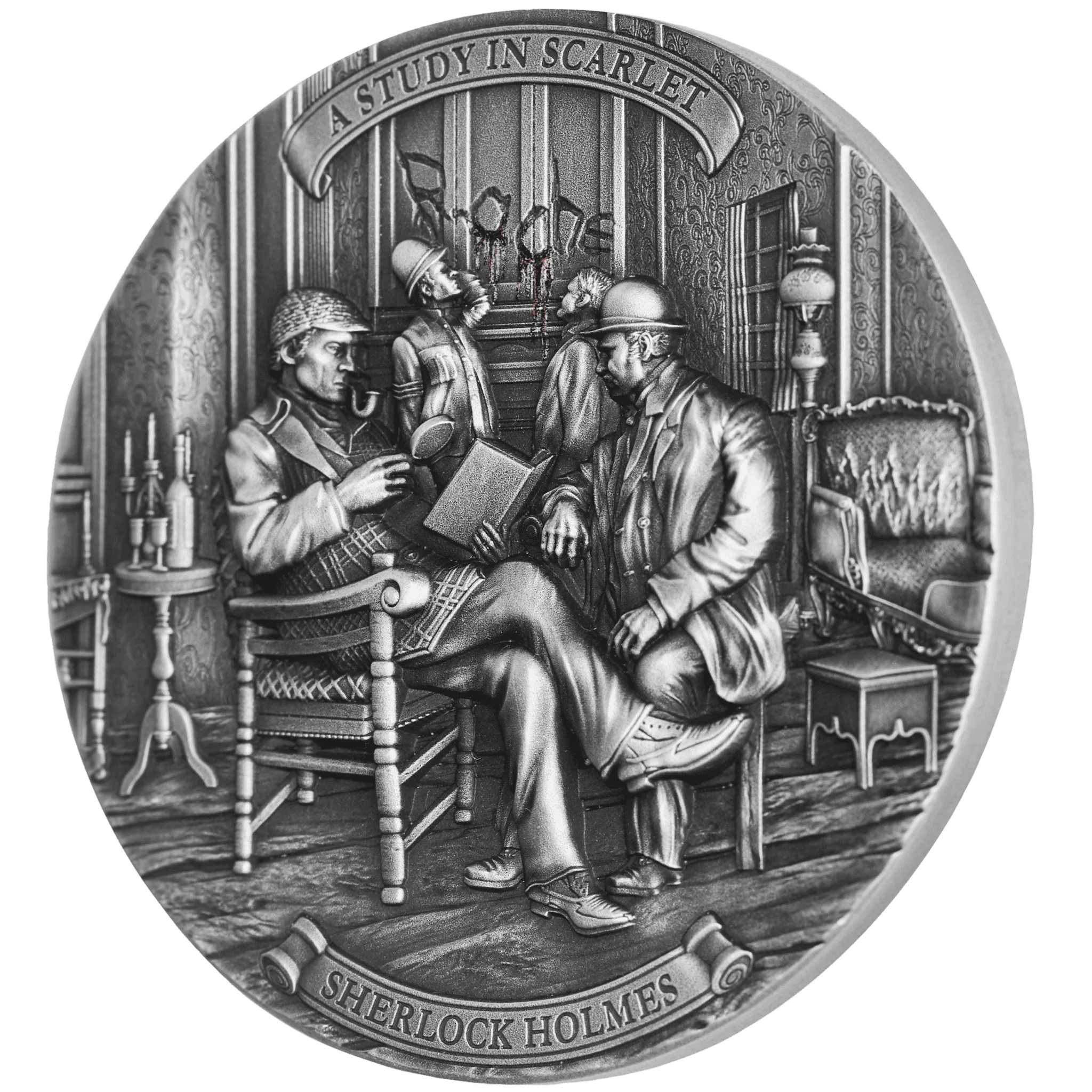 Niue – A Study in Scarlet (Sherlock Holmes series) - 2 oz