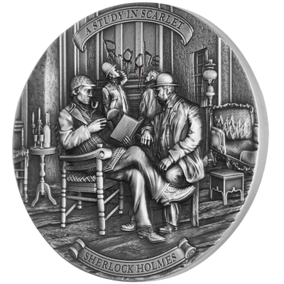 Niue - A Study in Scarlet (Sherlock Holmes series) - 2 oz