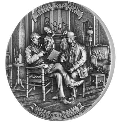 Niue – A Study in Scarlet (Sherlock Holmes series) - 2 oz