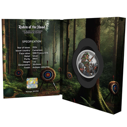 Cameroon - Sherwood - Robin of the Hood - Antique Finish - 1 oz