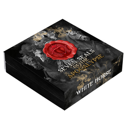 Niue – White Horse 3 oz (Seven Seals of the Apocalypse series)