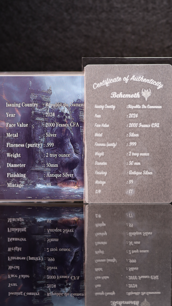 Cameroon - Behemoth Antiqued version - 2 oz