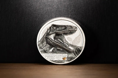 Cook Islands - Jurassic Relics – Carcharodontosaurus – 1 Unze