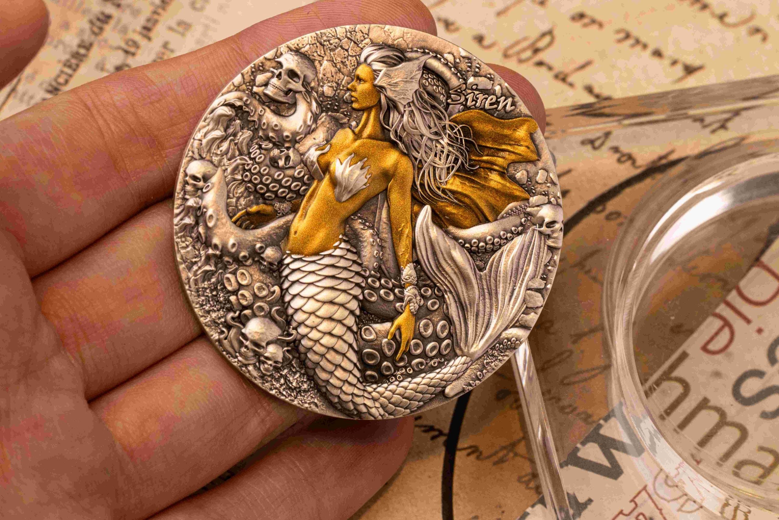 Cameroon -  Sirens Greek Mythology - 2 oz