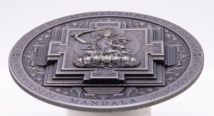 Mongolia - Archeology & Symbolism - Manjushri Mandala Antiqued