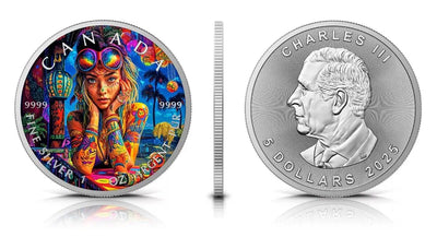 Canada - Tattoo Girl - Tuesday - 1 oz