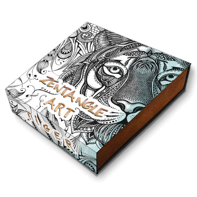 Niue - TIGER Zentangle Art 2 oz