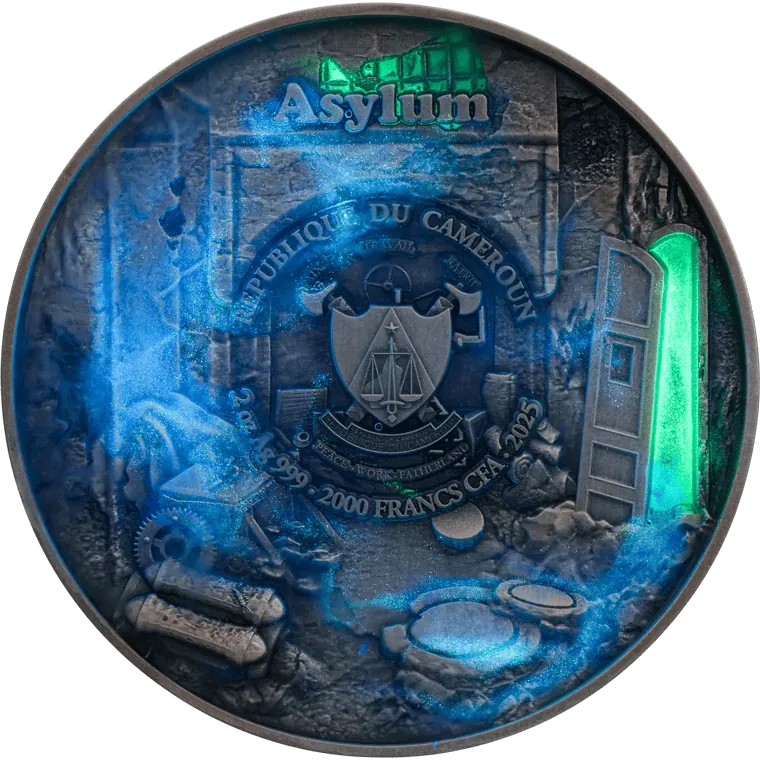 Cameroon - Asylum (Twilight mind series) - 2 oz , 11,5 g Copper