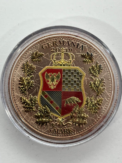 Allegories Red, Yellow Gold & Color - 1 oz