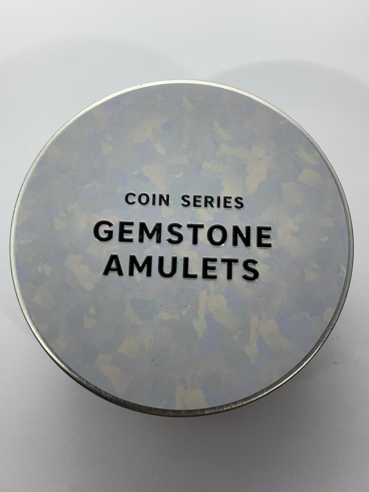 Heart Amulet – Gemstone Amulet - 1 oz