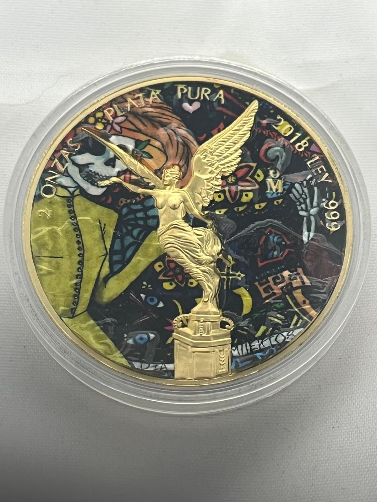 Mexico Libertad Gold Gilded Series 3 x 2oz