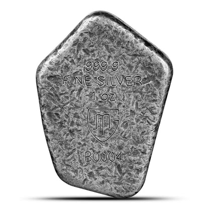 2024 Germania Runes - Gebo 1 oz Silver Ennobled Cast Bar