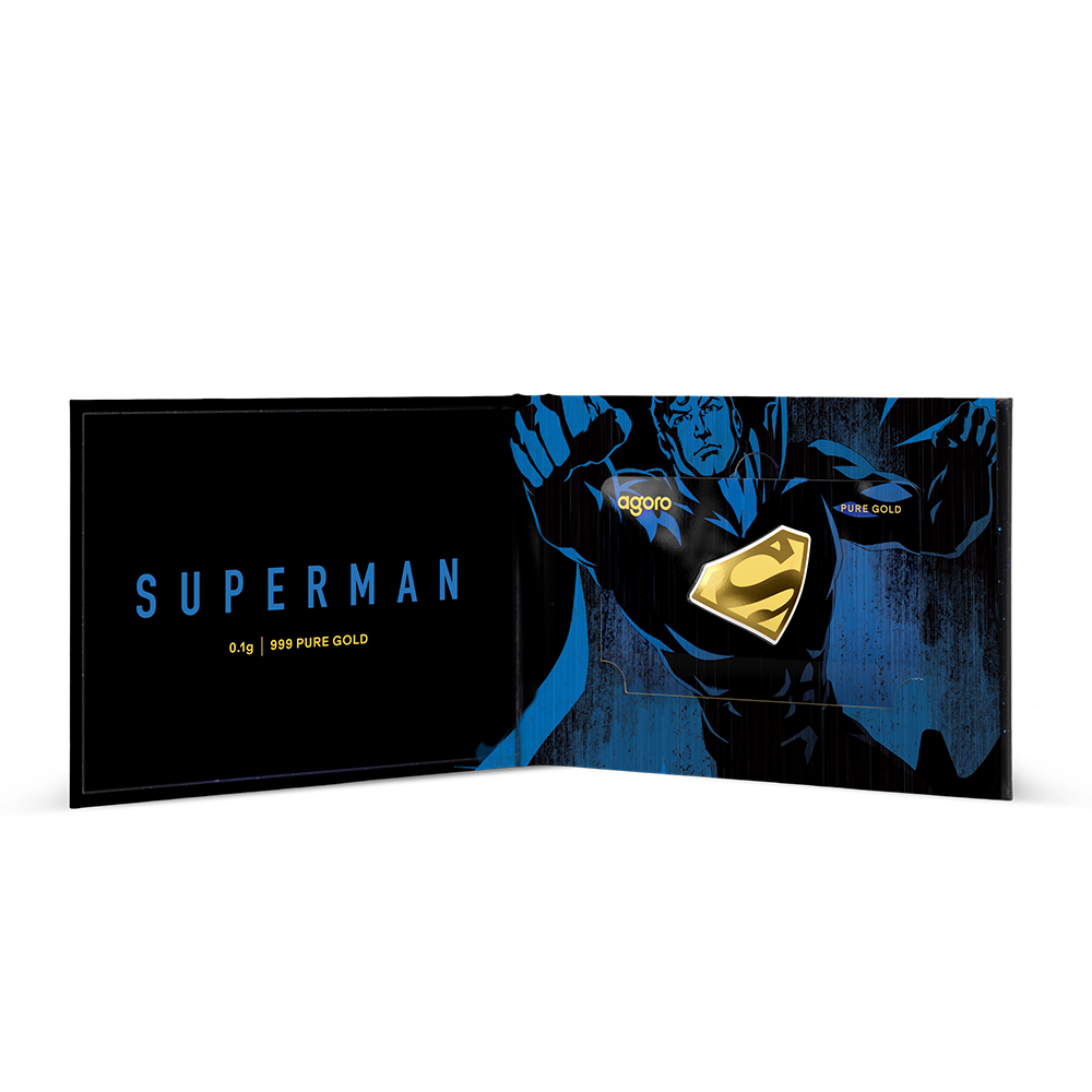 Niue - DC-Superman Fractional Gold