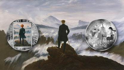 Wanderer Above the Sea of ​​Fog – AI•NIME Art series 1/2 oz