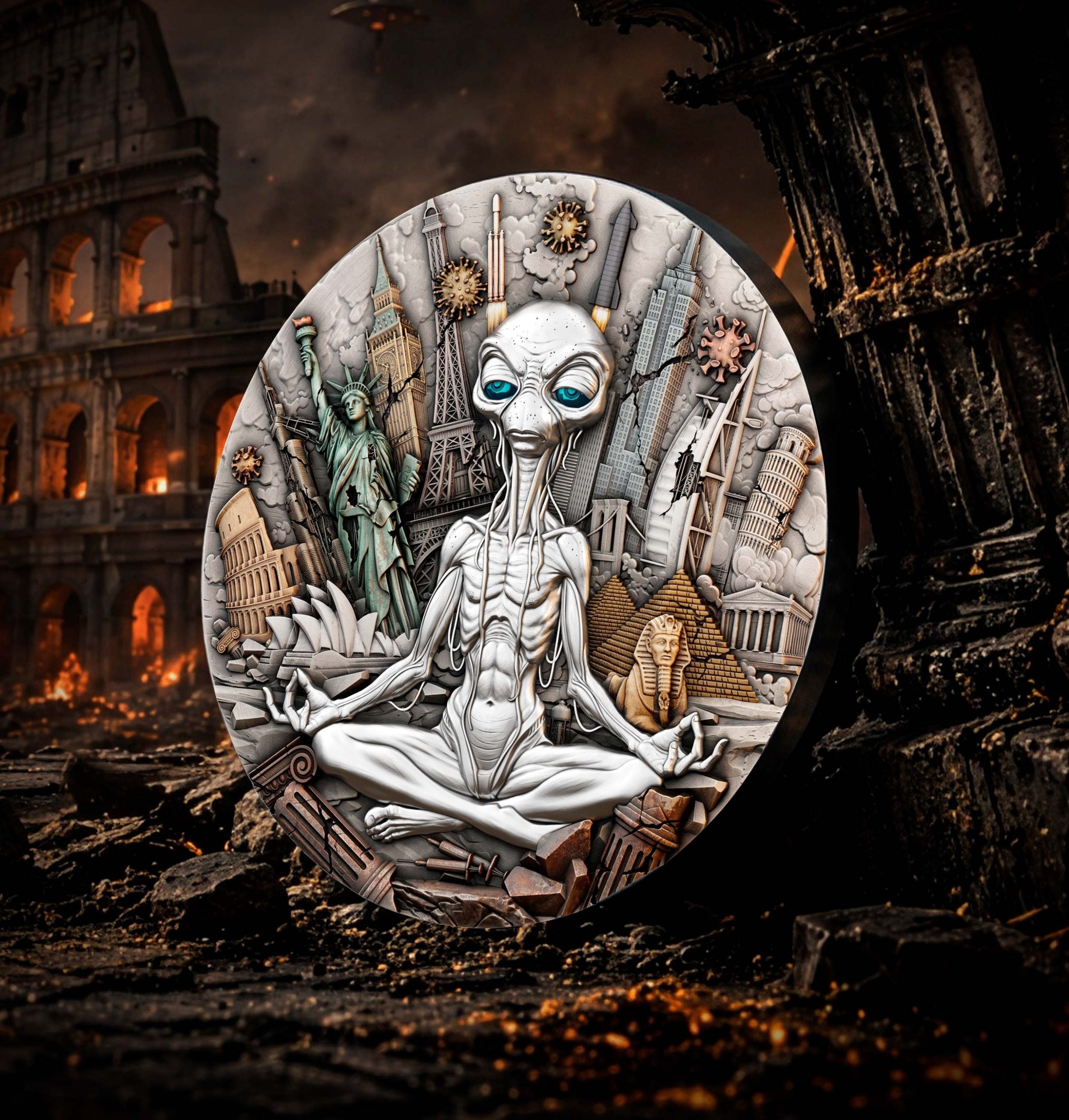 Niue - Darkest Hour – Alien